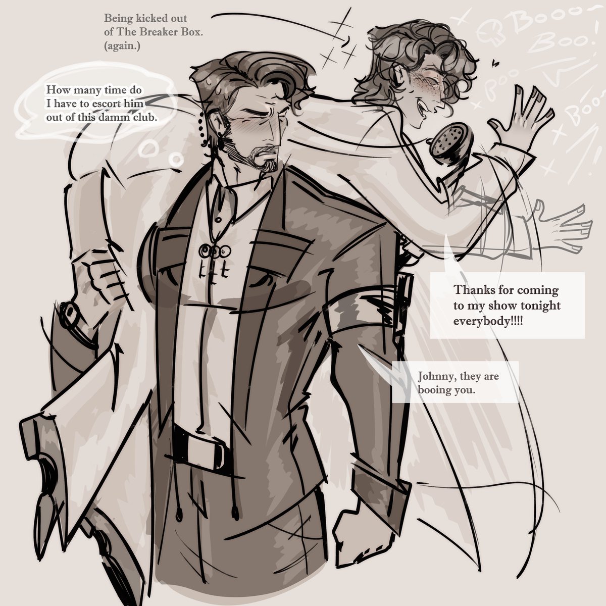 The failing star and his accidental bodyguard. 🚿🚪

#dateeverythinggame  #dateeverything #johnnysplash #dorian #showerdoor