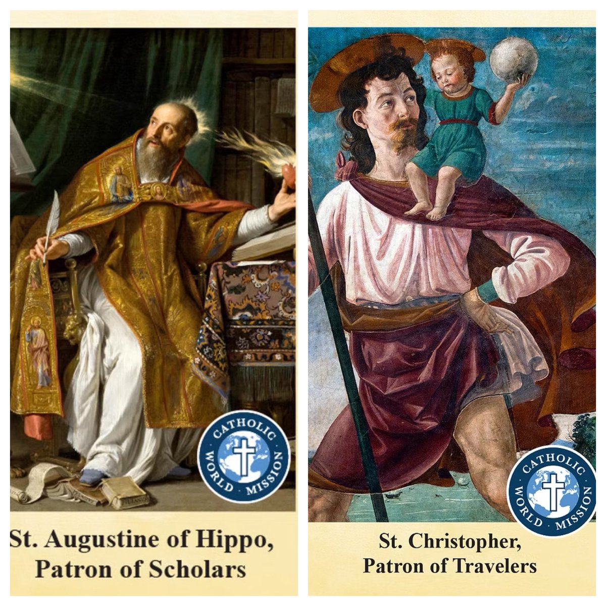 FlanaganOnFaith's tweet image. “Arm Yourself with a Monthly Saint Prayer Card!” ✝️
The Saints are powerful supporters in our spiritual battle. 💪🏽 That’s why Catholic World Mission has created awesome prayer cards that you can download.
Check them out: catholicworldmission.org/post/monthly-p…