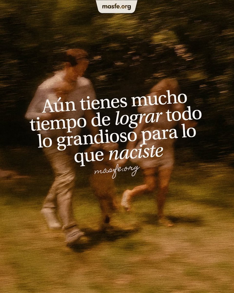 Masfe_org's tweet image. Respira...no se supone que tengas todo resuelto todavía.
La vida no es para tenerlo todo resuelto, es para aprender, para equivocarte, levantarte y descubrir quién eres con Dios a tu lado 💜
#masfe #aprender #inspiracióncristiana #confiaenelproceso