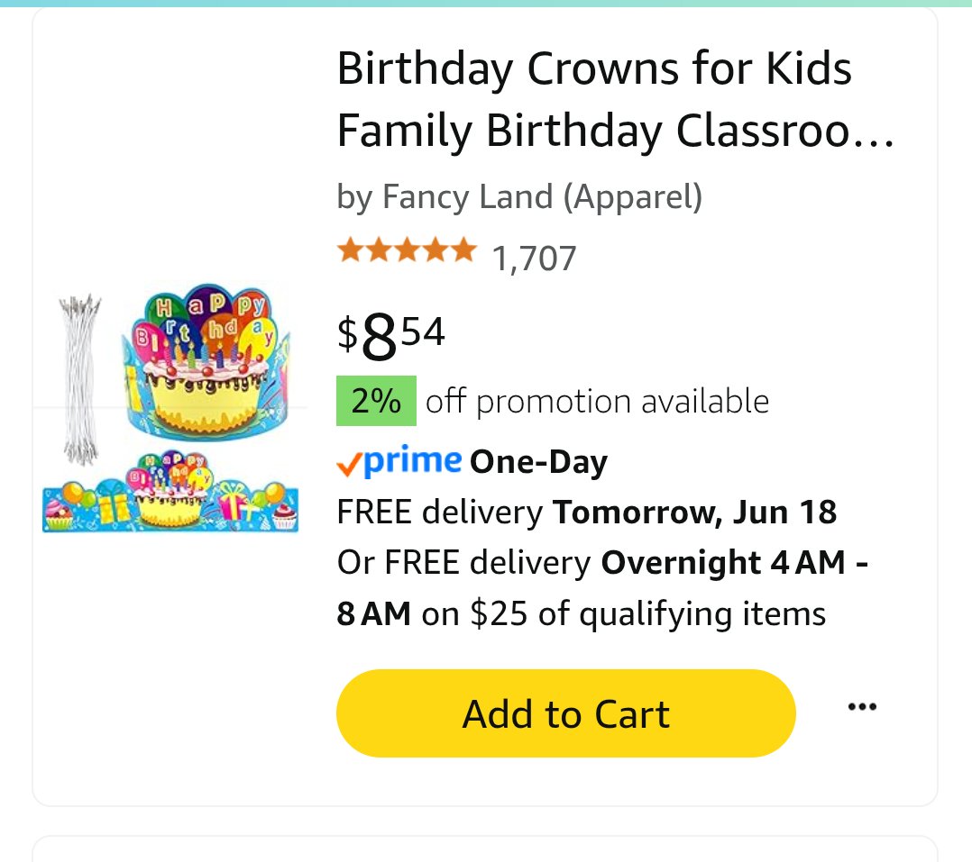 Birthdays are so important to kindergarteners.  It's their first time to celebrate it at school.  Who can help me with these items to help make it special? Any help is so appreciated! 

❤️ Kindergarten ❤️ Year 19

Please take a 👀 &amp;RP! #clearthelist 

amazon.com/hz/wishlist/ls…