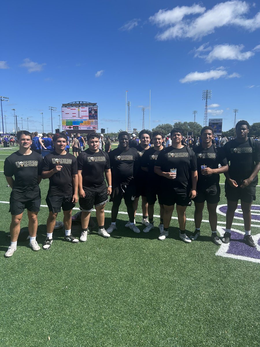 Tommy Martinez (@coachtmartinez) on Twitter photo These 9 Warbirds competed in the Texas State Lineman Challenge today. It was put on by <a href="/BurlesonHSU/">Burleson</a> and is staff!!
Thanks to <a href="/HSUCowboys/">Hardin-Simmons Cowboy Football</a> for putting on the qualifying meets and the state championship!! <a href="/BigBodyBusines1/">Big Body Business</a>
<a href="/AbileneEagleFB/">Abilene Eagle Football</a> <a href="/coachfullen/">M Fullen</a> <a href="/AbileneISDAthl1/">Abilene ISD Athletics</a> <a href="/jgarfield99/">coachgar</a> These 9 Warbirds competed in the Texas State Lineman Challenge today. It was put on by <a href="/BurlesonHSU/">Burleson</a> and is staff!!
Thanks to <a href="/HSUCowboys/">Hardin-Simmons Cowboy Football</a> for putting on the qualifying meets and the state championship!! <a href="/BigBodyBusines1/">Big Body Business</a>
<a href="/AbileneEagleFB/">Abilene Eagle Football</a> <a href="/coachfullen/">M Fullen</a> <a href="/AbileneISDAthl1/">Abilene ISD Athletics</a> <a href="/jgarfield99/">coachgar</a>