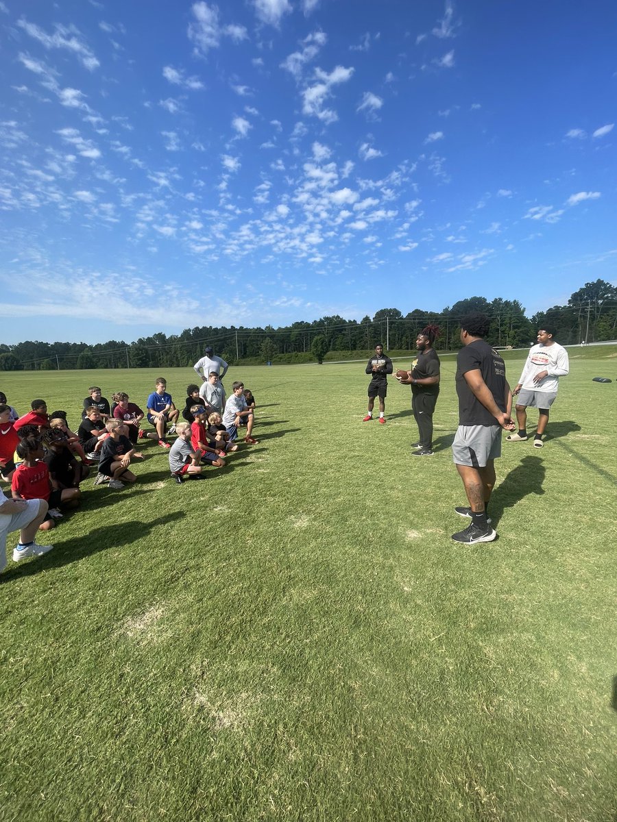 Corey Fountain (@coreyfountain6) on Twitter photo What a great day to invest in our young men! Another fun football camp! It was awesome seeing our <a href="/AUTrojansFB/">Anderson Trojans Football</a> (Hezekiah Kinard, Bryson James and Dre Aiken) players giving back by helping lead our camp today! #FamilyOn1 #ItallstartsattheY What a great day to invest in our young men! Another fun football camp! It was awesome seeing our <a href="/AUTrojansFB/">Anderson Trojans Football</a> (Hezekiah Kinard, Bryson James and Dre Aiken) players giving back by helping lead our camp today! #FamilyOn1 #ItallstartsattheY