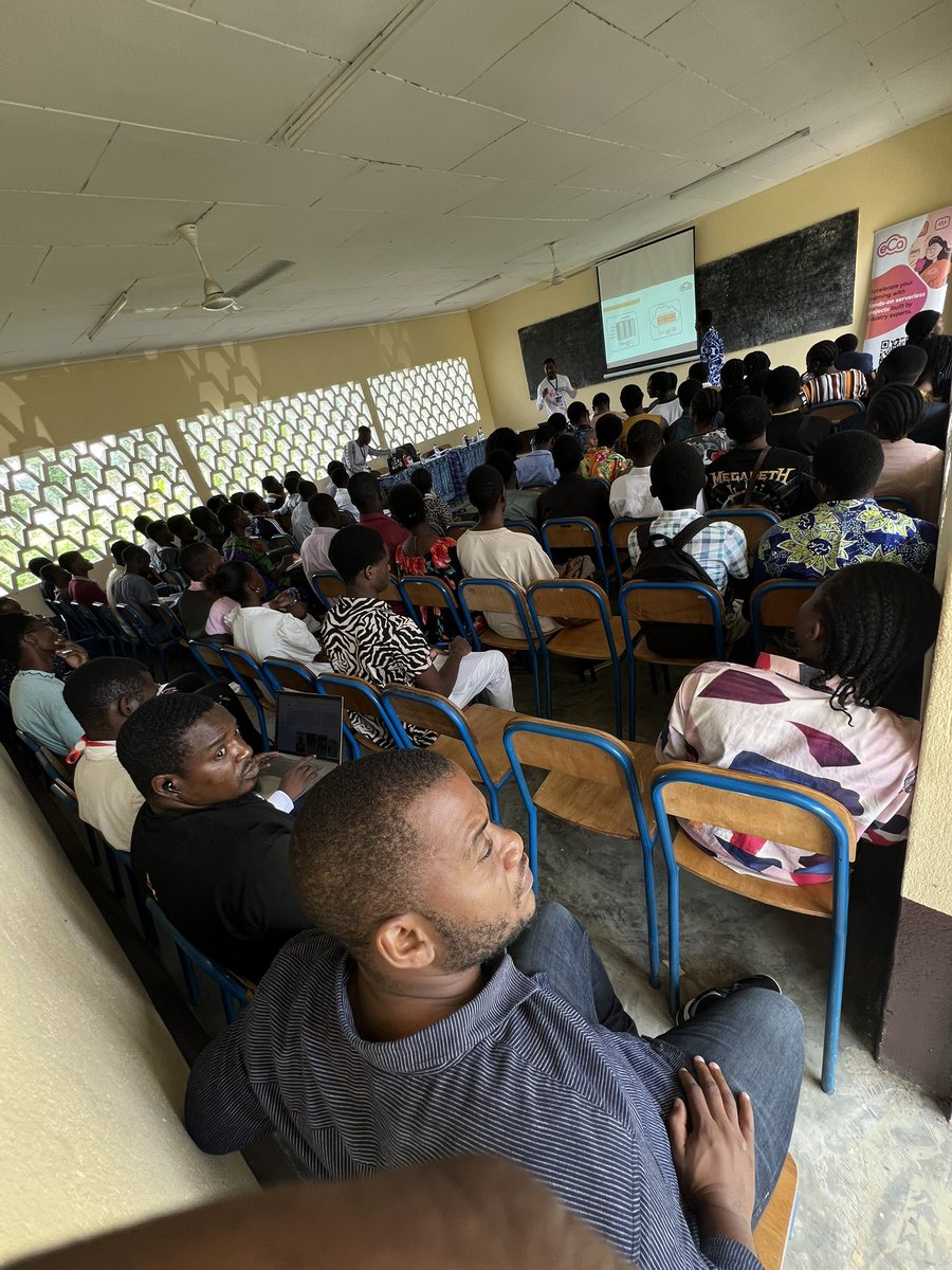 Travelled to the South of Cameroon(Ebolowa) to spread the gospel of Cloud Computing and AI to the underrepresented youths at ESTLC.

We had an exciting session and got a couple of students signed up for workshops on <a href="/educloudHQ/">Educloud Academy</a> .
The future is bright
