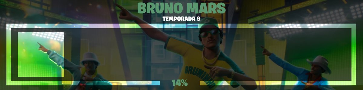 FFProgres's tweet image. La Temporada 9 está completa al 14% [60 días].

#Fortnite