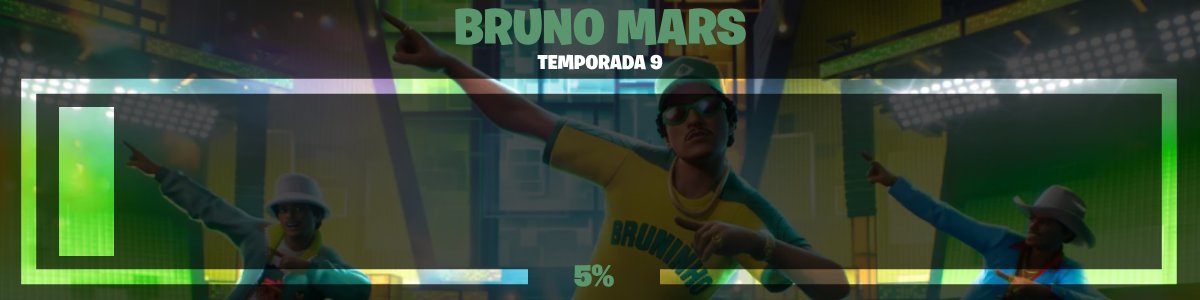 FFProgres's tweet image. La Temporada 9 está completa al 5% [66 días].

#Fortnite