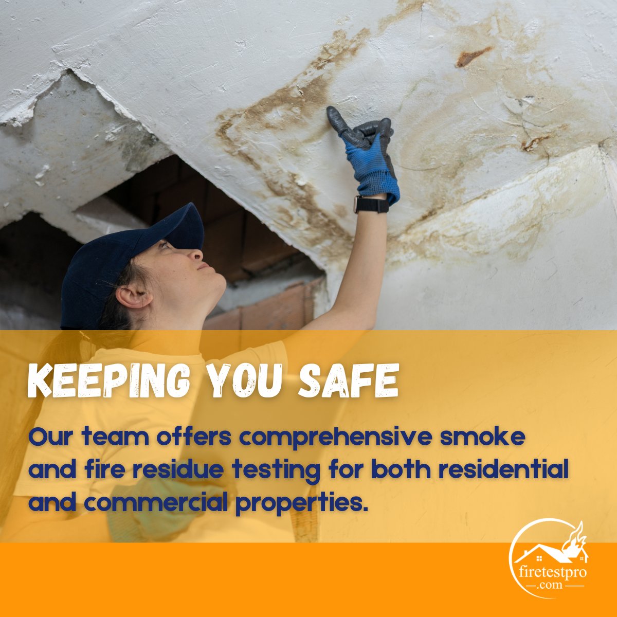 cleanenvirosol's tweet image. FireTestPro offers comprehensive smoke and fire residue testing for both residential and commercial properties. 

We&apos;re here to ensure your space is safe. 

#FireDamageTesting #CommercialRestoration