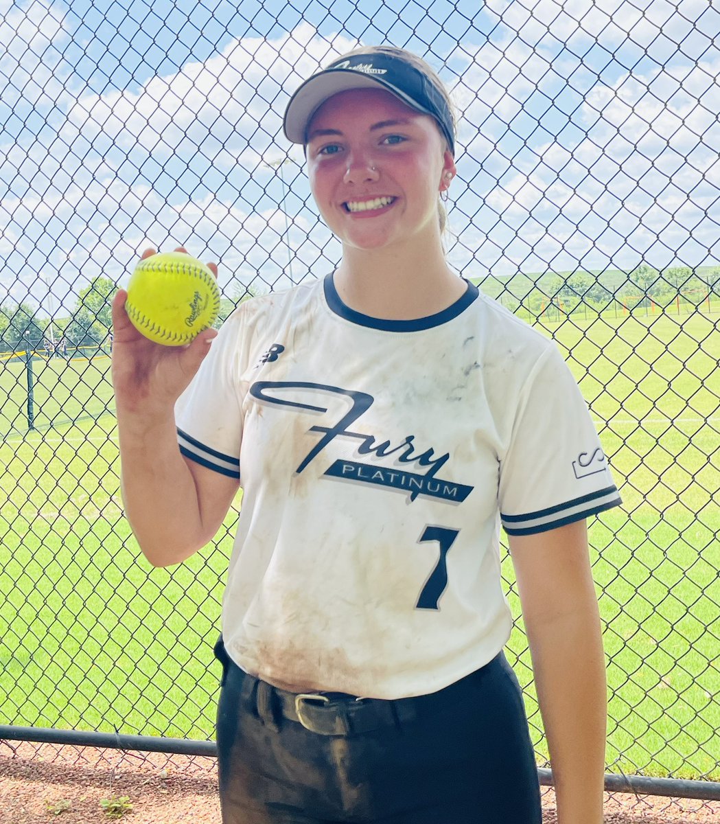 <a href="/katilyn_brannon/">Katilyn Brannon</a> set the tone for game one with a lead off 💣 on the first pitch of the day 💪🏼🥎🔥!!!  Bracket play starts  at 530pm on Summit Field 4!!!