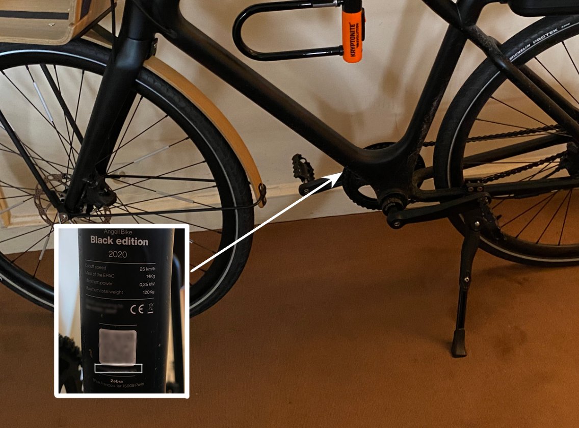#InformaciónDeInterés
El Nº de bastidor de una bicicleta es un identificador único, que generalmente se encuentra grabado en el cuadro y es crucial para identificar la bicicleta y  denunciar robos. Se recomienda que se  consigne en la factura al realizar la compra y la conserves.