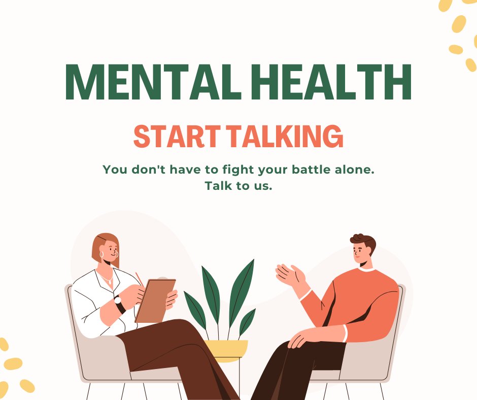 Phnx_counseling's tweet image. Mental health matters. So let’s start talking.
Healing begins with a conversation.
Check in with yourself. Check in with someone else.
#StartTalking #MentalHealthAwareness #PHXCare #YouMatter