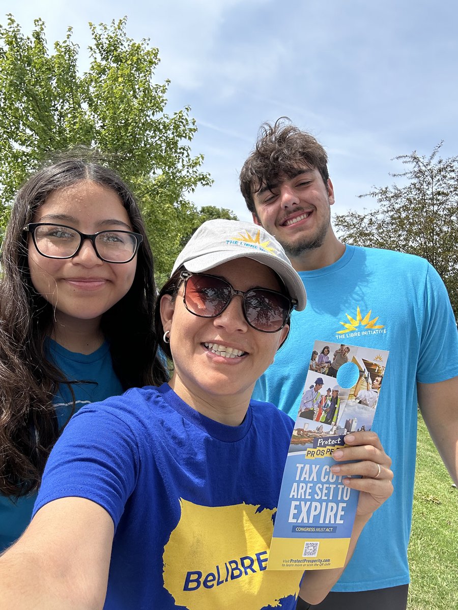 LibreOhio's tweet image. National Day of Action in Sandusky and Summit counties🚪✊ #belibre #TCJA #ProtectProsperity #canvassing #libreohio #VIVETuAmericanDream