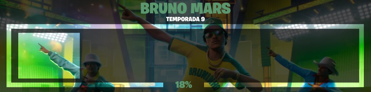 FFProgres's tweet image. La Temporada 9 está completa al 18% [57 días].

#Fortnite