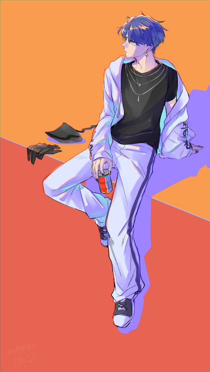 ボスの私服すき　#ドロウイング