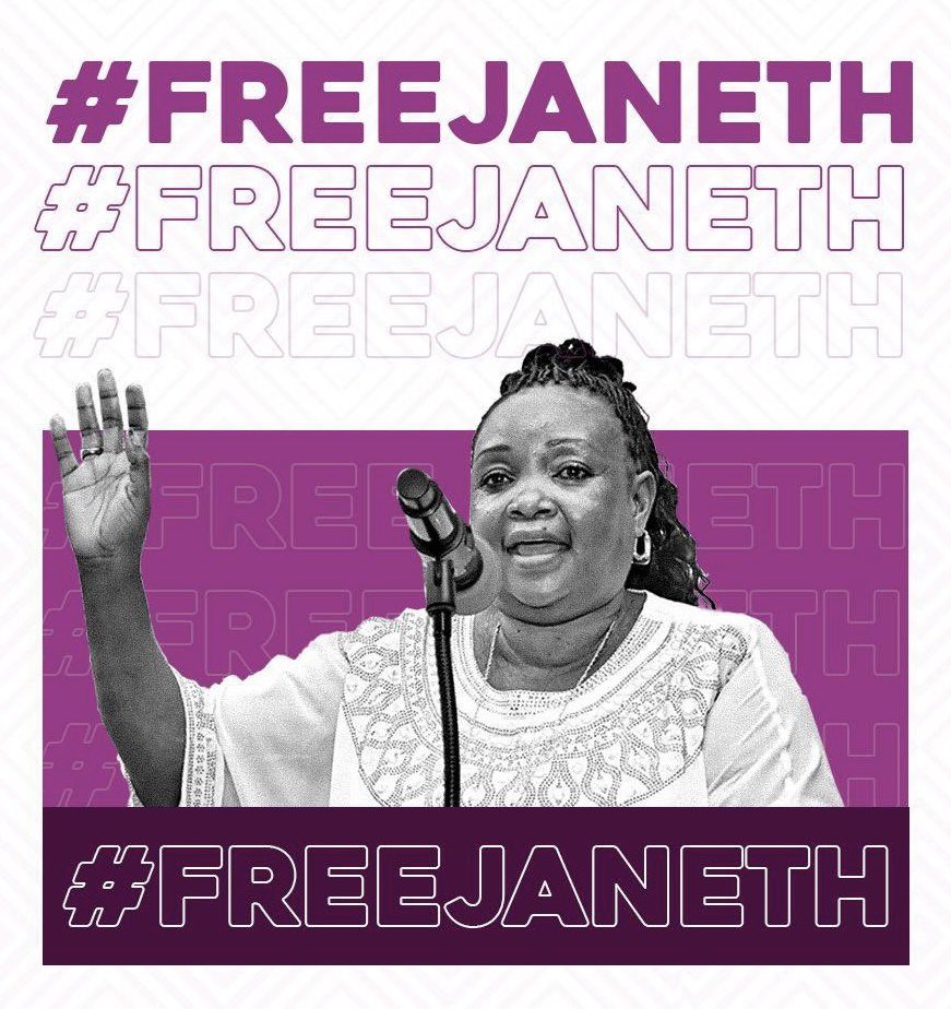 NamdiAzikiwe's tweet photo. Tusichoke kuwapazia sauti wote wanaoonewa
#FreeJaneRithe #FreeJaneth
Mafwele mwachie @JaneRithe π
@SuluhuSamia naona unaongoza kwa kuumiza na kuteka wanawake wenzako ktk historia ya Tanzania! Ila utawajibishwa soon na #TutaelewanaTu https://t.co/ldfPZEzMN4