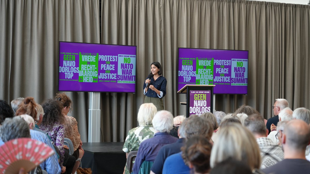 🌍✊ Counter-Summit for Peace and Justice – The Hague, June 21

As NATO holds its War Summit, an alternative vision emerges: the Counter-Summit for Peace and Justice in The Hague 🕊️. This space brings together activists, thinkers, and movements committed to a world beyond