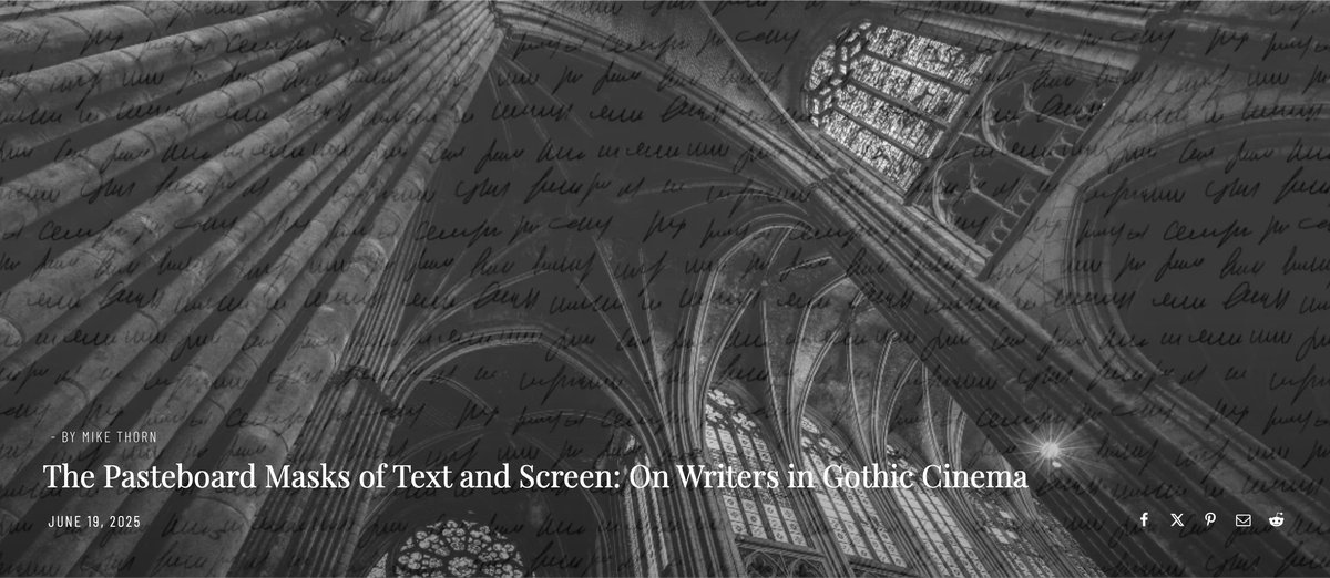 Mike Thorn (@mikethornwrites) on Twitter photo Check out my latest <a href="/InRO/">In Review Online</a> article, "The Pasteboard Masks of Text and Screen: On Writers in Gothic Cinema." I went long on horror cinema's depictions of writers, focusing on Exposé, The Shining, & Kurosawa's Loft.
tinyurl.com/inrogoth Check out my latest <a href="/InRO/">In Review Online</a> article, "The Pasteboard Masks of Text and Screen: On Writers in Gothic Cinema." I went long on horror cinema's depictions of writers, focusing on Exposé, The Shining, & Kurosawa's Loft.
tinyurl.com/inrogoth