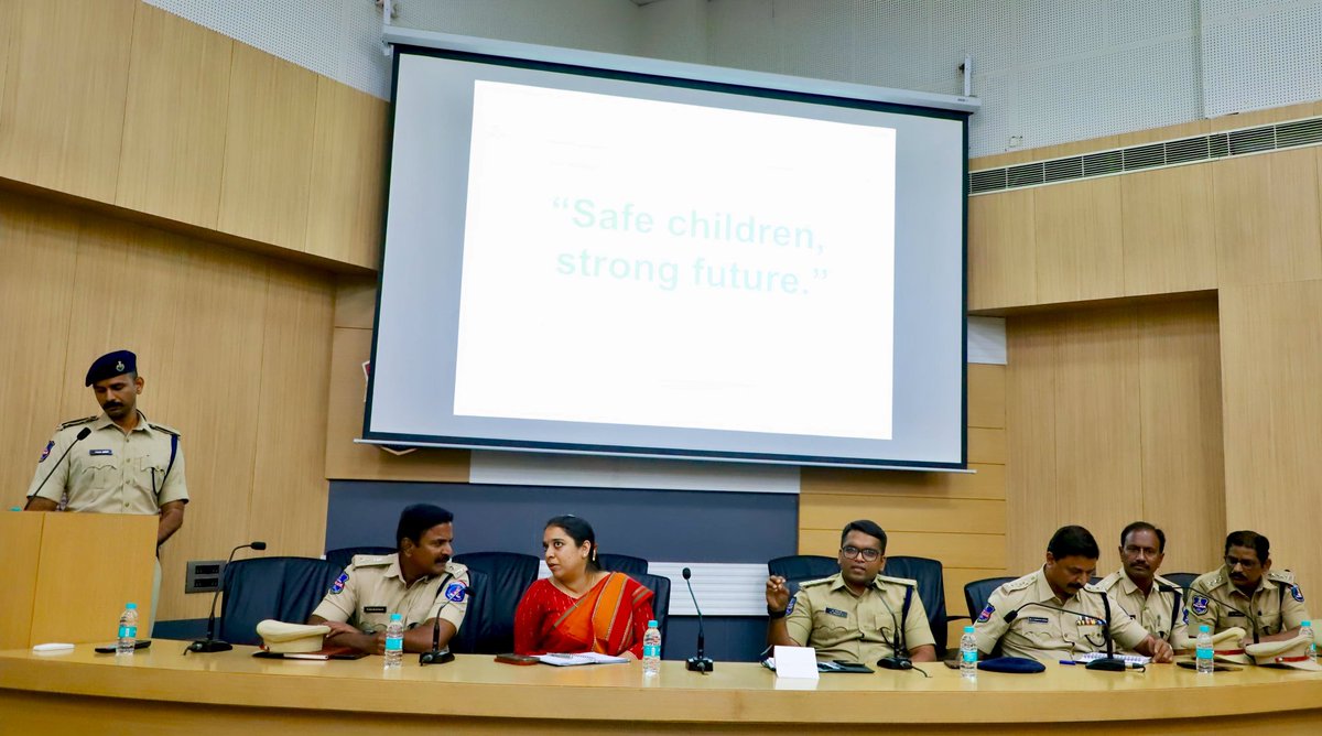 Cyberabad Police (@cyberabadpolice) on Twitter photo A meeting on School Safety Clubs & Child Security was held under the supervision of <a href="/dcpmadhapur_cyb/">DCP Madhapur</a>.
<a href="/cyberabadpolice/">Cyberabad Police</a> has initiated the formation of Safety Clubs in Schools to create a structured safety environment for children. A meeting on School Safety Clubs & Child Security was held under the supervision of <a href="/dcpmadhapur_cyb/">DCP Madhapur</a>.
<a href="/cyberabadpolice/">Cyberabad Police</a> has initiated the formation of Safety Clubs in Schools to create a structured safety environment for children.