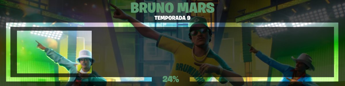 FFProgres's tweet image. La Temporada 9 está completa al 24% [53 días].

#Fortnite