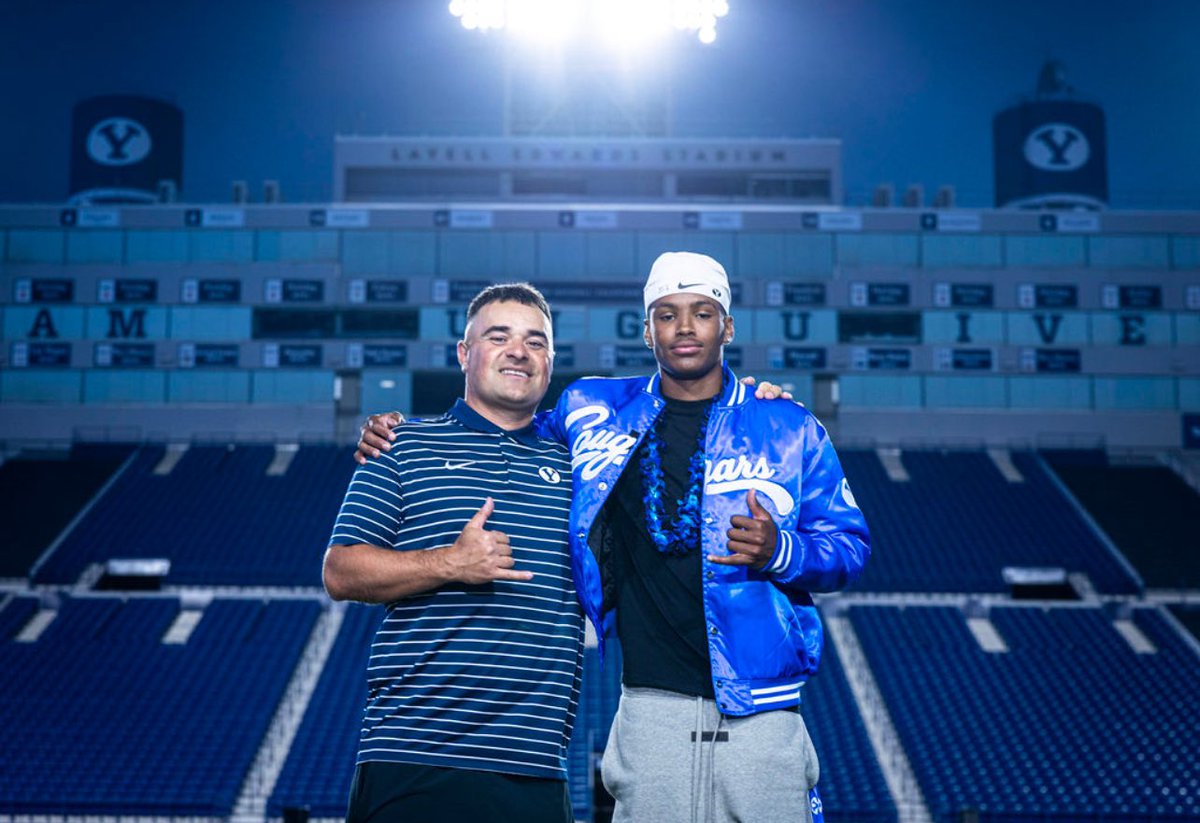 LegendGlasker's tweet image. Grateful to be apart of the byu family thank you to all of the coaches for a great time and showing me so much love AG2G #gocougs 🤙🤙@BlairAngulo @BrandonHuffman @GregBiggins @Coachhf85 @LehiFootball