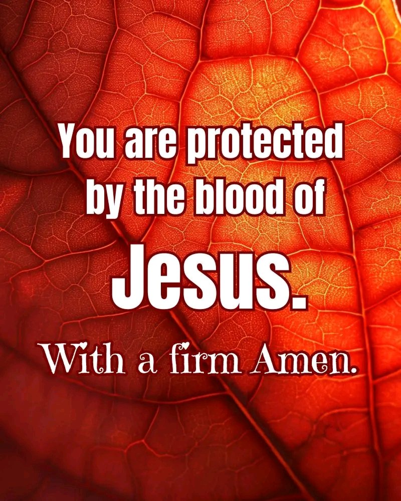 What will wash away my sins.. Nothing but the blood of JESUS 🙏