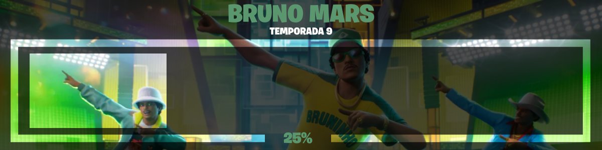 FFProgres's tweet image. La Temporada 9 está completa al 25% [52 días].

#Fortnite
