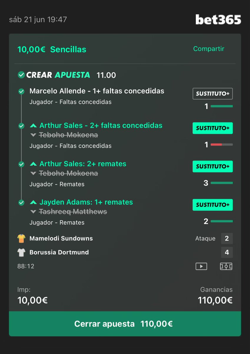 QUE VIVA SUDAFRICA 🇿🇦🇿🇦🇿🇦

Cuota 11 ✅