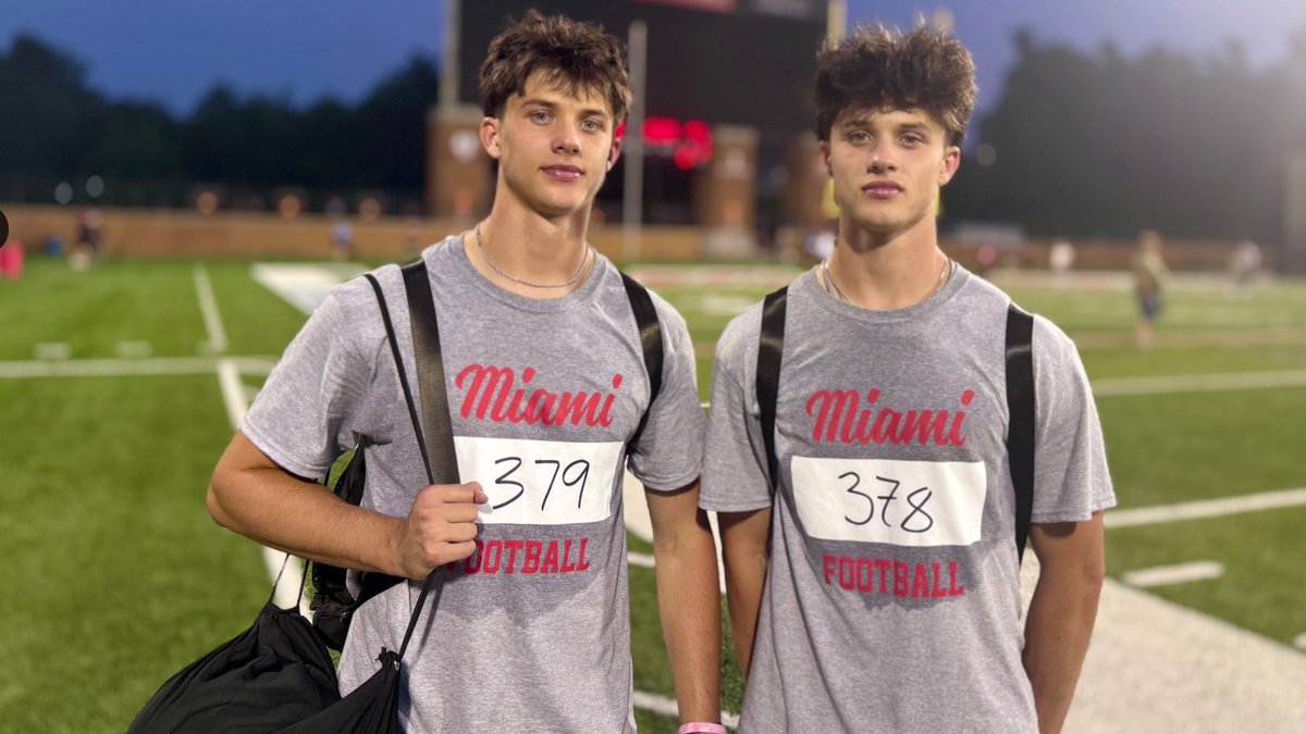 Several rising senior wide receivers in the 2026 class stood out during the recent Miami (OH) Academic Mega Camp

📈 Stock-rising seniors made the most of their opportunity
📖 Full camp recap + featured standouts now at Six Star Football!

STORY ▶️ sixstarfootball.com/article/event-…
