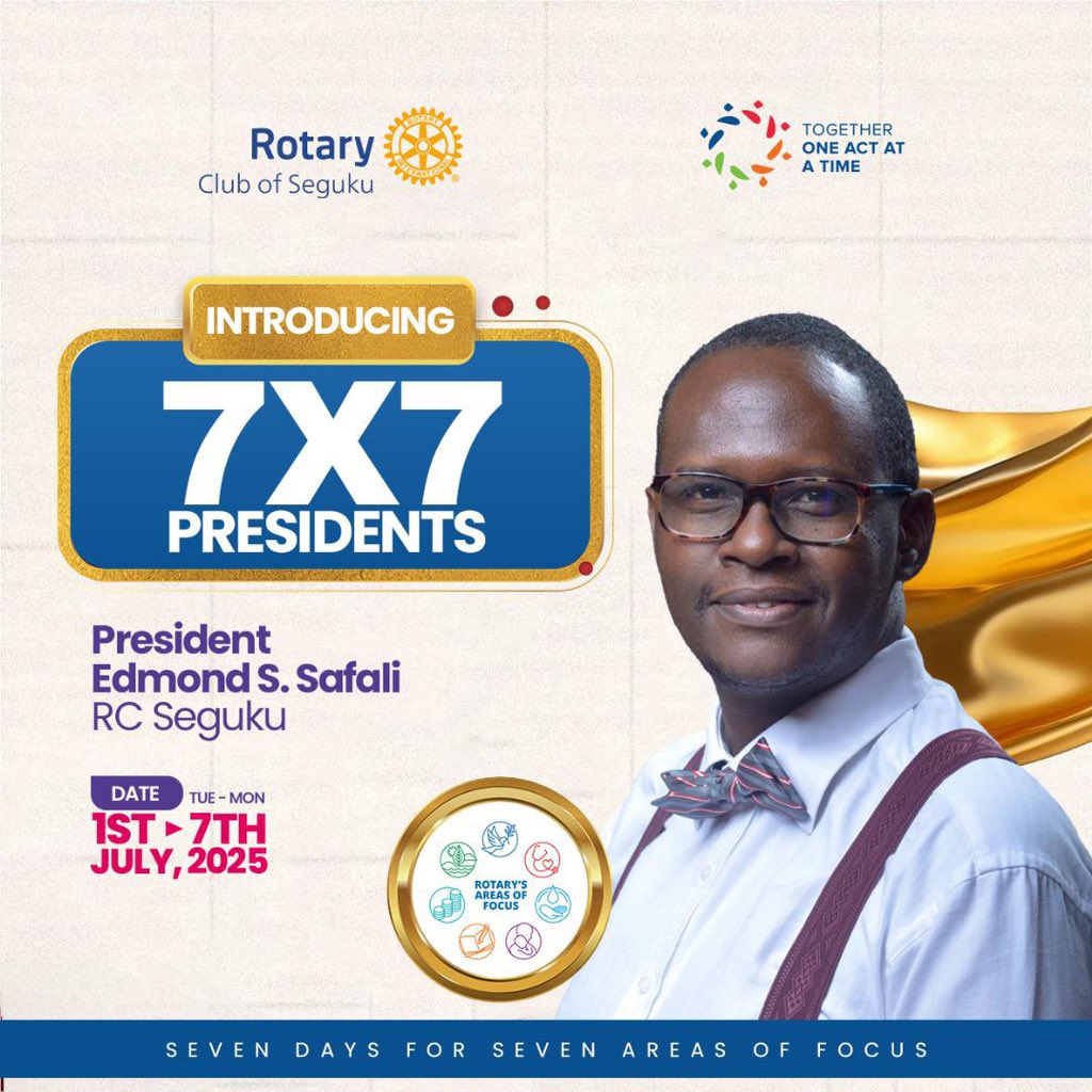 We're excited to join the #SevenDaysOfService project, powered by the 7 by 7.Stay tuned for updates! 

#7by7 
#SevenDaysOfService                                       
#RotaryRotaract 
#UniteForGood
