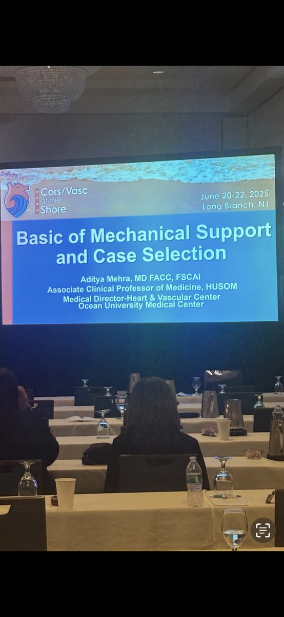 Aditya Mehra (@aditya_mehra02) on Twitter photo Honored to speak <a href="/CorsAtTheShore/">CorsAtTheShore</a> on Mechanical Support/Cardiogenic Shock .
Representing <a href="/HMHNewJersey/">Hackensack Meridian</a> Honored to speak <a href="/CorsAtTheShore/">CorsAtTheShore</a> on Mechanical Support/Cardiogenic Shock .
Representing <a href="/HMHNewJersey/">Hackensack Meridian</a>