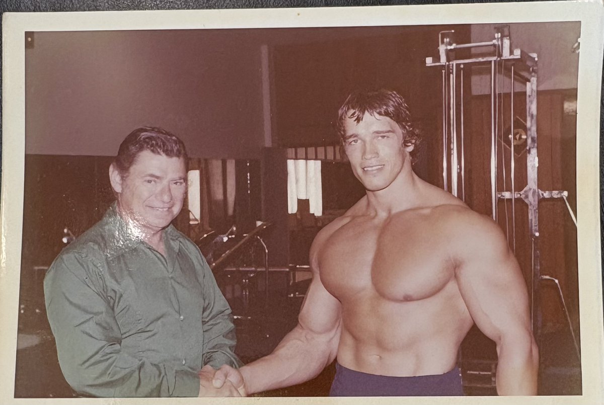 RichLipsky's tweet photo. @Schwarzenegger Was going thru some of my dad’s old pictures and found these of you with my grandfather,  Jack Lipsky.   thought I would share. https://t.co/sqqRw3uR4N