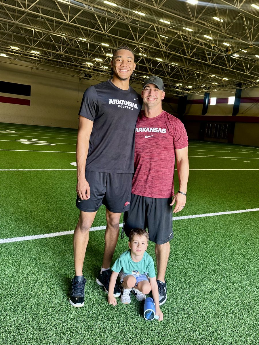 Stu Johnson (@coachstujohnson) on Twitter photo Was great seeing one of my all-time favorites today! Proud of you <a href="/taylengreen17/">Taylen Green</a> and excited to watch you play this Fall!! #WPS 🐗 Was great seeing one of my all-time favorites today! Proud of you <a href="/taylengreen17/">Taylen Green</a> and excited to watch you play this Fall!! #WPS 🐗