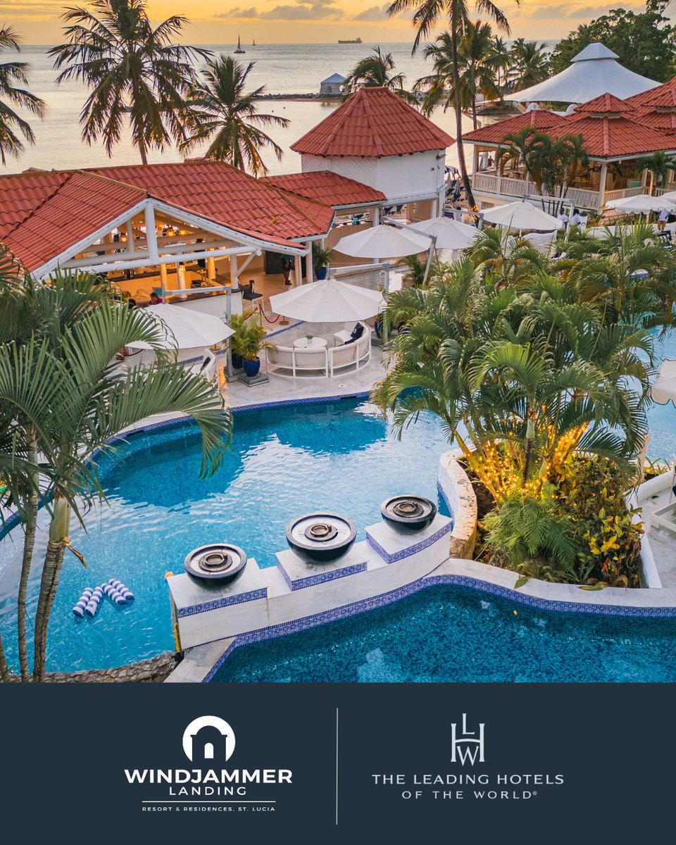 As part of The Leading Hotels of the World, Windjammer Landing delivers Caribbean hospitality with international prestige. Discover a resort where every detail reflects world-class standards. #LHW #MyWJL