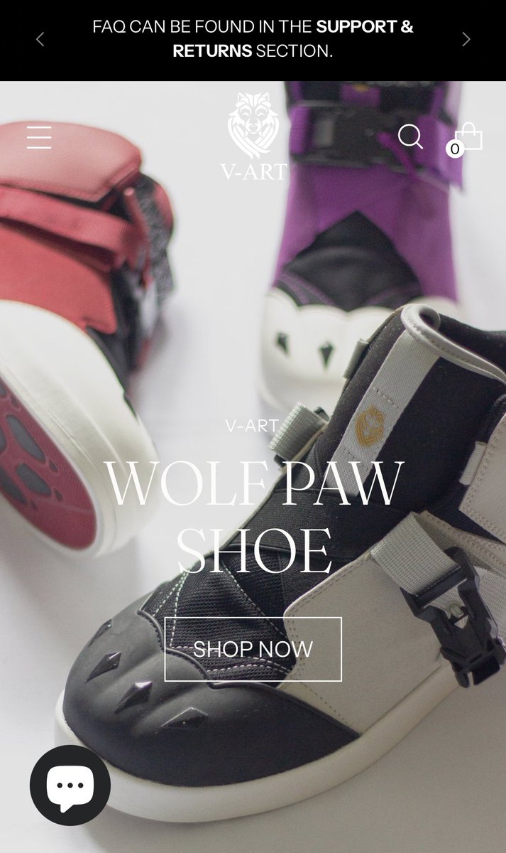 Hey guys, we’re getting the shoes organised still and we’re struggling for space… Kinda need to sell more shoes! ^.=.^;

You can buy the Wolf Paw shoes here: v-art.co.uk any RT’s would be awesome!