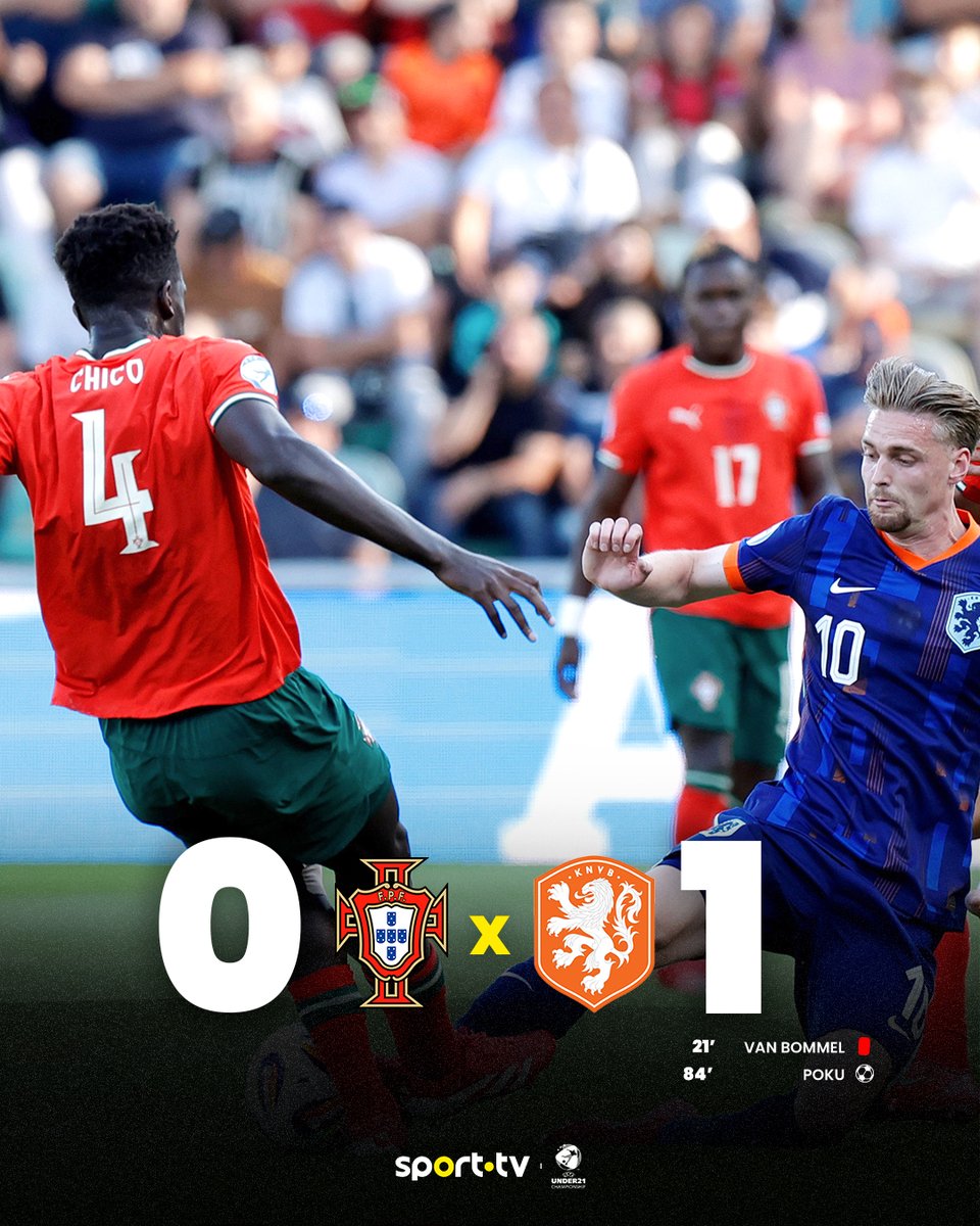 sporttvportugal's tweet image. Poku surpreendeu e Portugal está fora do Campeonato Europeu Sub-21 😢

#sporttvportugal #EUROnaSPORTTV #UEFAUnder21Championship #Portugal #PaisesBaixos