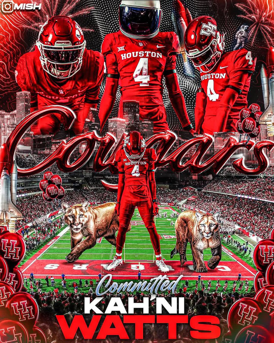 Justin Allen (@justinallen_13) on Twitter photo Letโs go! The home team got themselves one of the ones! Proud of you <a href="/KahniWatts_4/">KAHโNI WATTS 2026</a> for committing to <a href="/UHCougarFB/">Houston Football</a> #WeALLEN #GoCoogs Letโs go! The home team got themselves one of the ones! Proud of you <a href="/KahniWatts_4/">KAHโNI WATTS 2026</a> for committing to <a href="/UHCougarFB/">Houston Football</a> #WeALLEN #GoCoogs