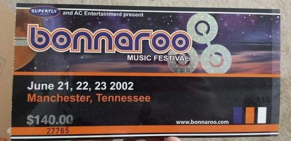 On this day in 2002, the first Bonnaroo
