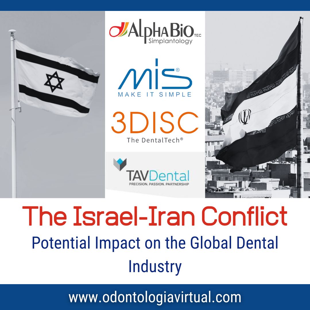LINK odontologiavirtual.com/2025/06/the-is… 

The Israel-Iran conflict has the potential to impact the dental industry beyond the battlefield.

Dental clinics, laboratories, and distributors worldwide must stay informed and prepare contingency plans to ensure continuous access to quality