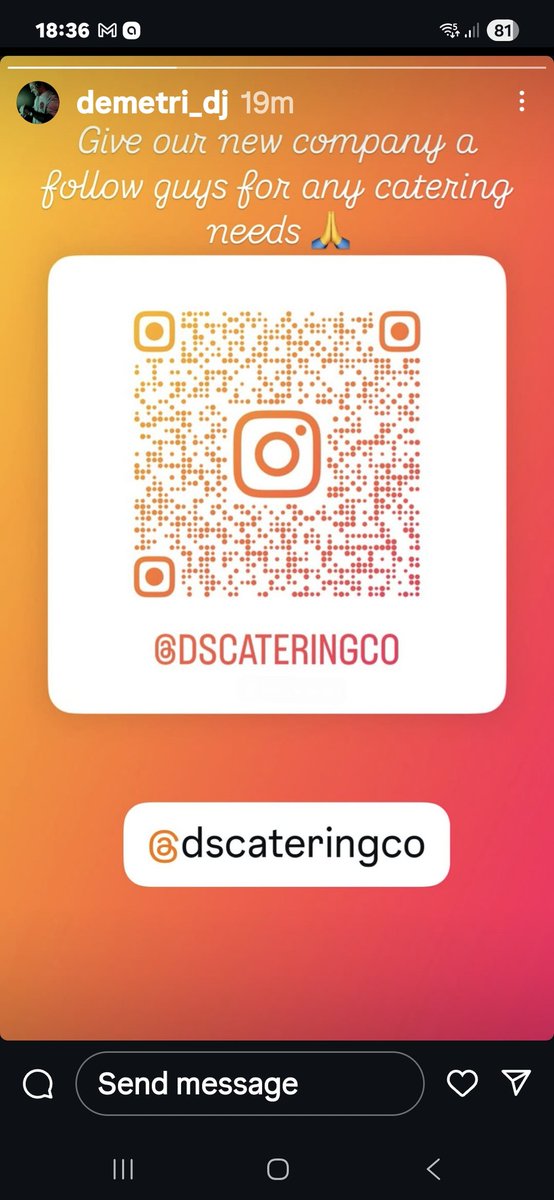 Please follow my friends catering business on Instagram, the most amazing food delivered, and incredible caterers for any occassion, remember Grill55 - this and more give them a try for something different 😊