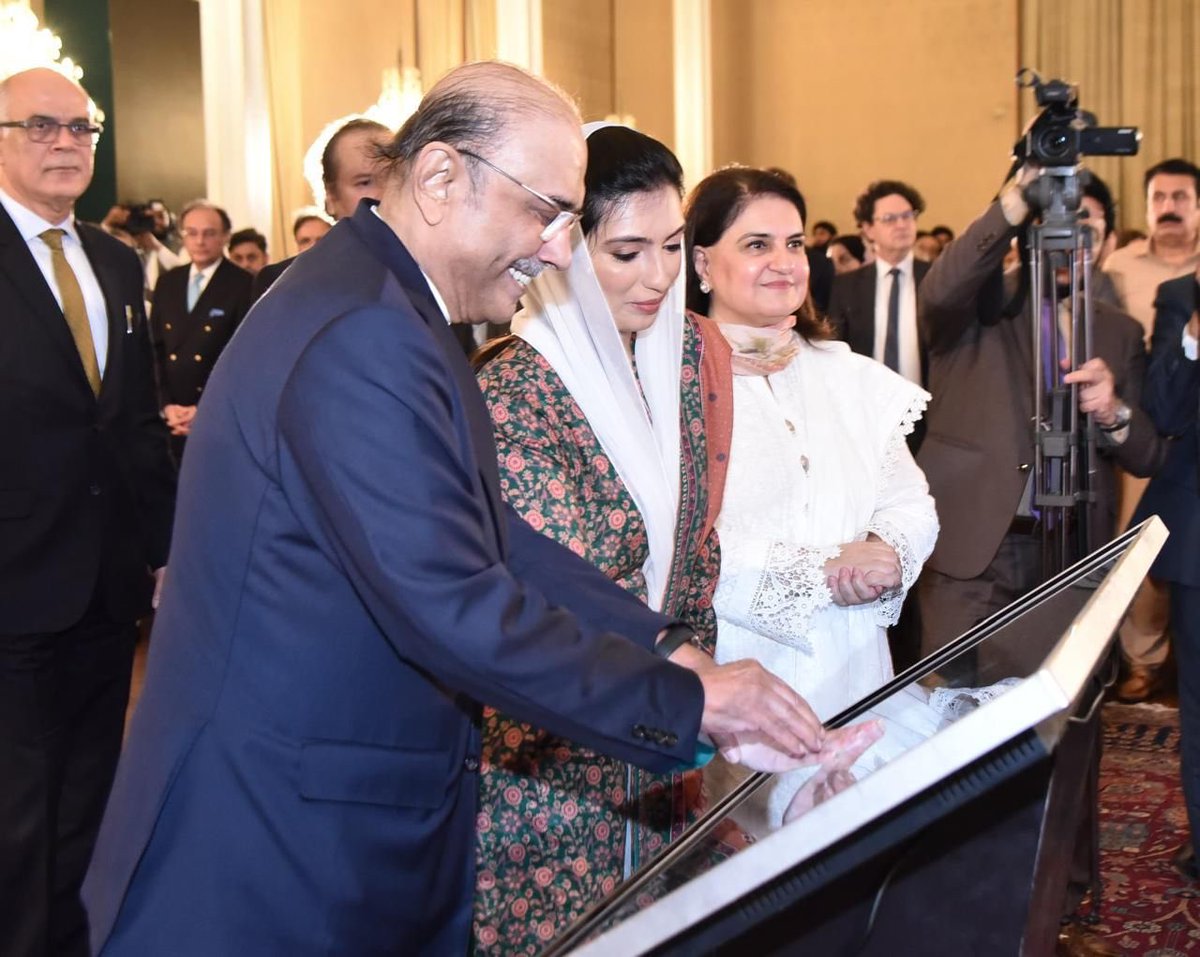 Asif Ullah Khan (@asifullahk) on Twitter photo Honoured attending launch of #BenazirHunarmandProgram on Shaheed Bibi’s birthday alongside Hon. President, First Lady <a href="/AseefaBZ/">Aseefa B Zardari</a> & Senator @RubinaKhalidPPP
The #BISP initiative empowers women & youth with market ready skills. Glad to see focus on tech & global workforce alignment Honoured attending launch of #BenazirHunarmandProgram on Shaheed Bibi’s birthday alongside Hon. President, First Lady <a href="/AseefaBZ/">Aseefa B Zardari</a> & Senator @RubinaKhalidPPP
The #BISP initiative empowers women & youth with market ready skills. Glad to see focus on tech & global workforce alignment