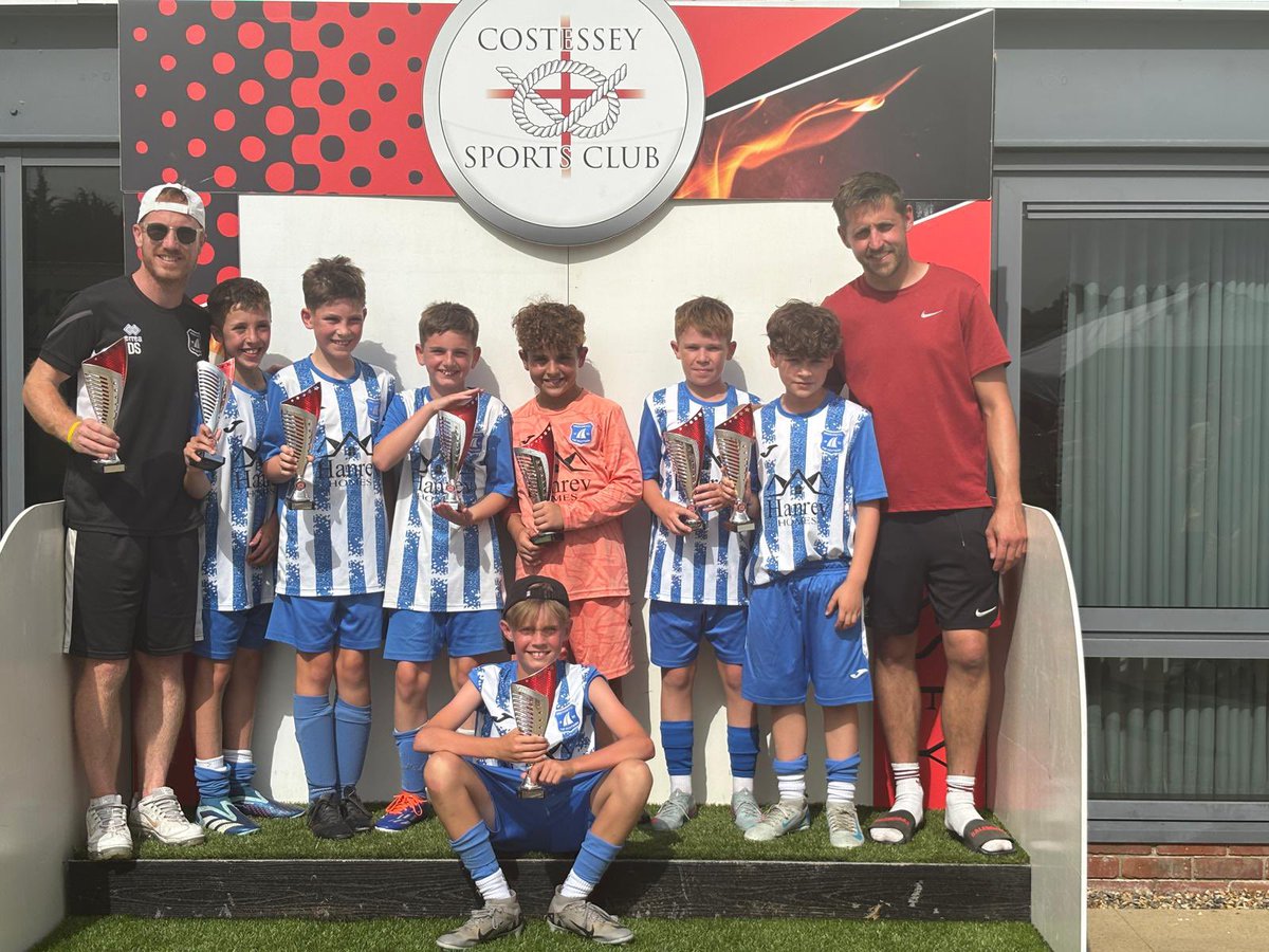 Danny Thomas (@danny_thomas13) on Twitter photo Yikes! These boys ๐ so incredibly proud. One of the toughest tournaments weโve been a part ofโฆand in that heat ๐ฅต togetherness, fighting spirit & all the ability in the world! #AHOY โ๏ธโฝ๏ธ๐
<a href="/CostesseySports/">Costessey Sports</a> <a href="/The_Yachtsmen/">Wroxham FC</a> <a href="/WroxhamFC_U11s/">Wroxham FC U11s</a> Yikes! These boys ๐ so incredibly proud. One of the toughest tournaments weโve been a part ofโฆand in that heat ๐ฅต togetherness, fighting spirit & all the ability in the world! #AHOY โ๏ธโฝ๏ธ๐
<a href="/CostesseySports/">Costessey Sports</a> <a href="/The_Yachtsmen/">Wroxham FC</a> <a href="/WroxhamFC_U11s/">Wroxham FC U11s</a>