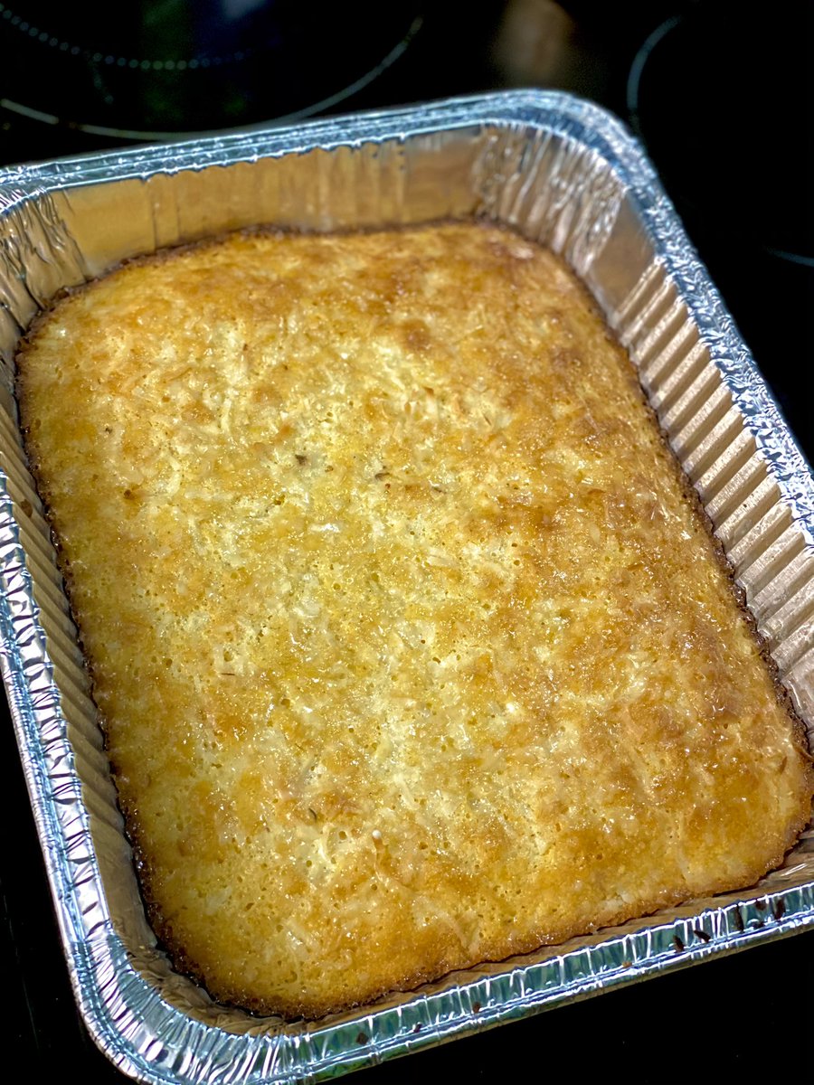 *adds coconut cream cornbread to the party*