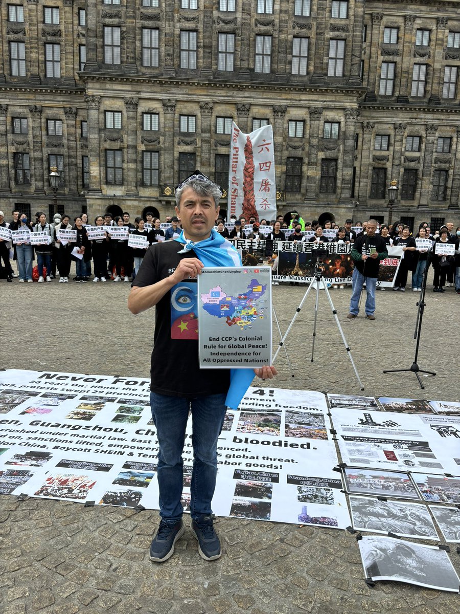 AbdurehimGheni's tweet photo. The only way to prevent China from threatening the world is to support the independence of all nations under Chinese colonial rule, dismantle the Chinese state, and eliminate it. The United States and Western countries must support the independence of all nations under Chinese occupation. The collapse of the Chinese Communist Party would benefit global peace.