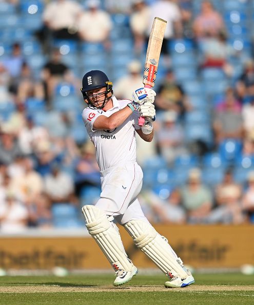 Ollie Pope gets to his 9th Test hundred 👏

2nd Test ton against India, this is the first time, Pope has multiple Test hundreds against a team.