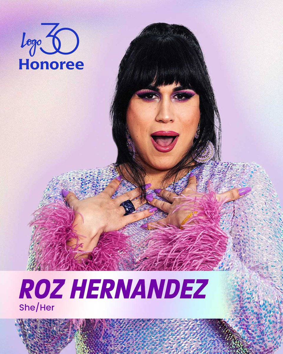 LogoTV's tweet image. If we're talking impactful (and hilarious) trans voices, there's no ghosting @itsrozhernandez! Congratulations on your #Logo30 honor ๐