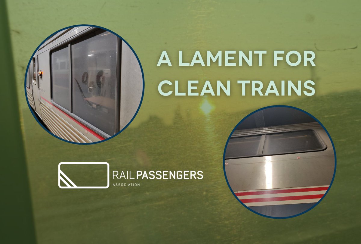 President &amp; CEO Jim Mathews talks to Amtrak and "takes a win" regarding clean trains - but knows there is more work to be done. 

For more: railpax.org/nQCX50Wee2U