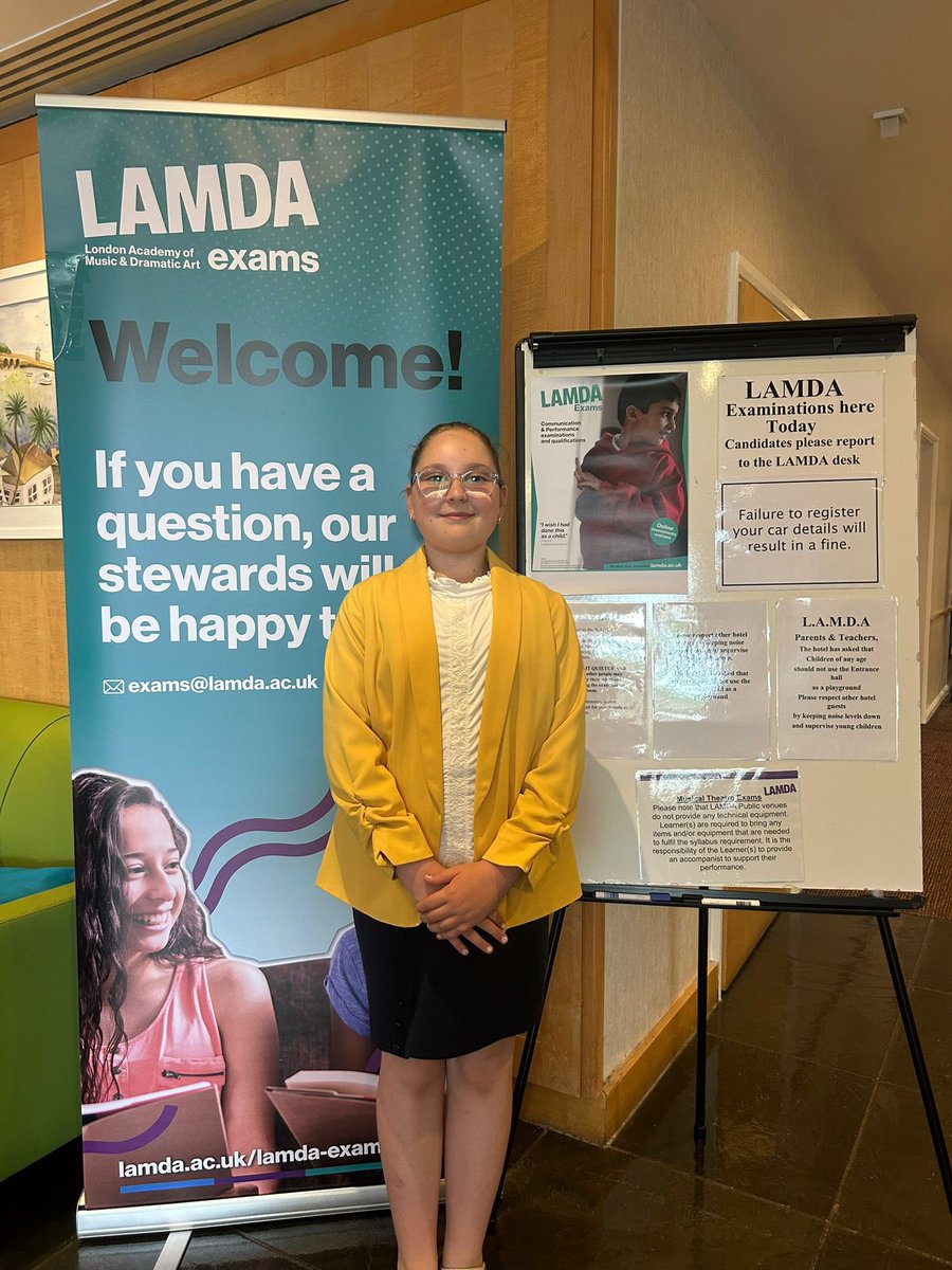 🏆 LAMDA exams 🏆 

10 children in Year 3 and 4 took part in their introductory Stage 2, Stage 3 and entry verse and prose this morning. All children did an exceptional job and we are so proud of them for building their oracy skills and confidence.

#MakingAspirationsPossible
