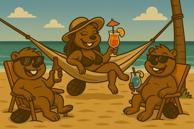 Dammit_Meme's tweet photo. 🌞 The Beaver Summer starts now!

Don't miss the summer of your life – packed with beavers, beer, cocktails, and chaotic mini-games.

Grab a DAMMIT, grab a drink – and let's dam this summer right! 🧱🍹🎮
#DAMMIT #BeaverSummer #Web3Fun https://t.co/HqKamMK8WX