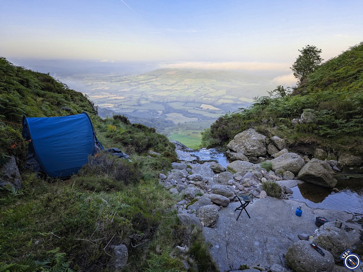 135thdegree's tweet image. Last night's camp by Uisce Solas high up in the Comeraghs #Waterford ⛺️