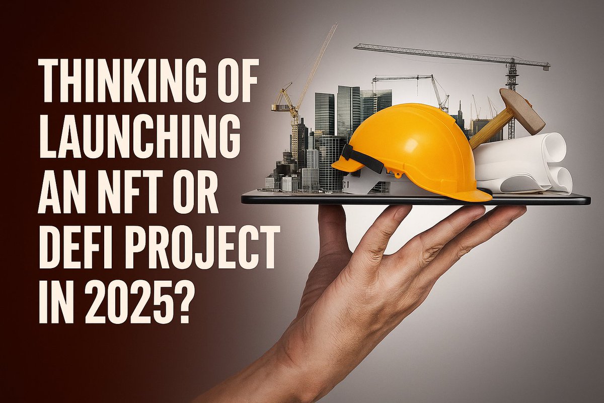 Thinking of launching an NFT or DeFi project in 2025?
Read this before you fumble the bag.
I’ve helped build multiple communities in this space  and I’ve seen what works and what wrecks projects.
Here's how I’d build one from scratch today 🧵

------------------------------------