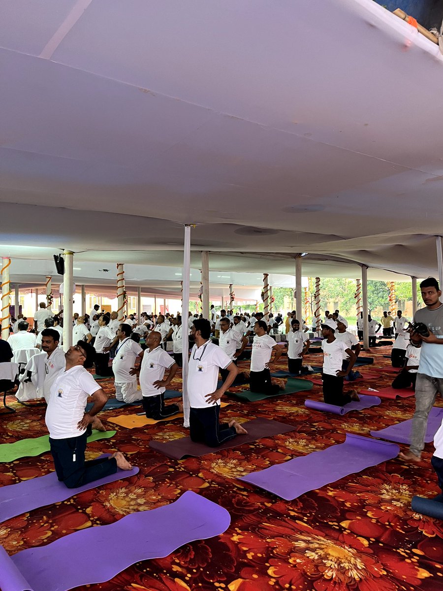 Glimpses from #InternationalDayofYoga2025 Event at Nava Nalanda Mahavihara, Nalanda.