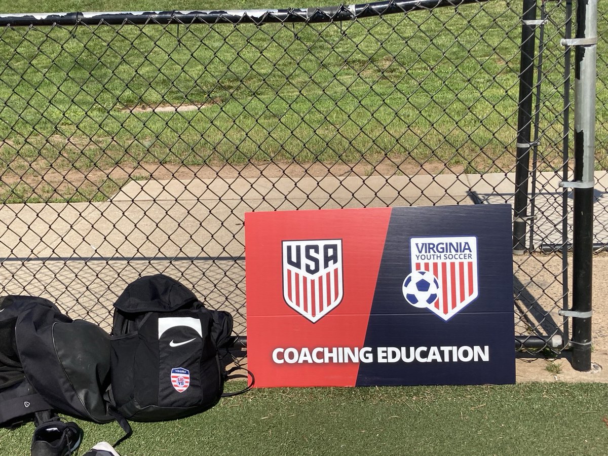 Good to have our veteran coach educator Paul Shaw conducting the 9v9 grass roots license. Excellent participation! ⁦<a href="/vayouthsoccer/">Virginia Youth Soccer</a>⁩
